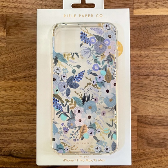 Rifle Paper Co. iPhone 11 Pro Max Blue Floral Case